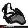 Picture of Tactical CM01 Strike Mesh Half Face Mask Black GB10059 