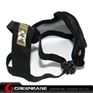 Picture of Tactical CM01 Strike Mesh Half Face Mask Black GB10059 
