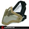 Picture of Tactical CM01 Strike Mesh Half Face Mask Khaki GB10060 