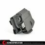 Picture of Unmark CD Qucikly Opens GunClip Glock Holster Black NGA0555 