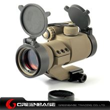 Picture of Tactical 1X32 Cantilever Mount Red Dot Rifle Scope with Kill Flash Fit 20mm Weaver Rail Dark Earth NGA0234