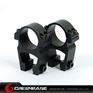 Picture of See-Through High Profile 1 inch Scope Rings for Dovetail NGA0849 