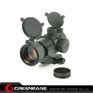 Picture of Tactical 1X32 Scope 5 MOA Red Dot Rifle Scope with Cantilever 20mm Weaver Rail Mount NGA0259