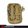 Picture of 9134# 1000D Backpack attachment bag Green Camouflage GB10234 