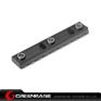 Picture of Unmark KM System 9-Slot Rail base for NSR Black GTA1191 