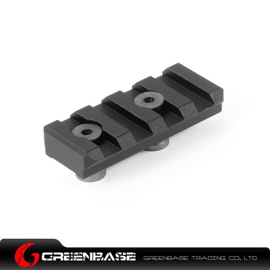 Picture of Unmark KM system 4-Slot Rail base for NSR rail Black GTA1204 