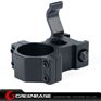 Picture of NB KC04 30mm Ring Weaver QD Mount Adapter Fits 20mm Picatinny Weaver Rail Base Black NGA1114