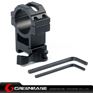 Picture of NB KC11 30mm Ring Weaver QD Mount Adapter Fit 20mm Picatinny Weaver Rail Base Black NGA1120