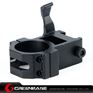 Picture of NB KC12 30mm Ring Weaver QD Mount Adapter Fit 20mm Picatinny Weaver Rail Base Black NGA1121