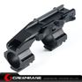 Picture of NB Tactical Top Rail Extend 30/25mm Ring Weaver QD Mount Adapter Fits 20mm Weaver Rail Base Black NGA1136