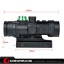 Picture of NB Gp01 Fiber Source Green Illuminated Riflescope Black NGA1195