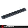 Picture of NB 13 Slots M-LOK Rail Section Fits M-LOK Hand Guard Black GTA1412