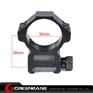 Picture of Medium Profile 30mm Scope Rings for Weaver 20mm rail NGA0179 