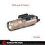 Picture of NB X300V-IR Flashlight White and IR Output Dark Earth NGA1211