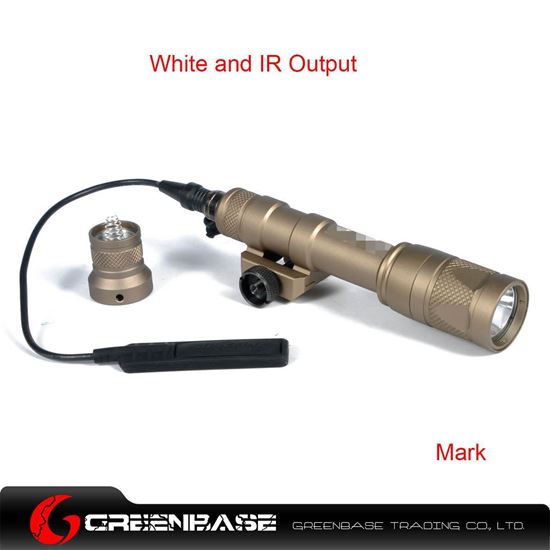 Picture of GB M600V Scout Light White/IR LED WeaponLight Dark Earth NGA1213