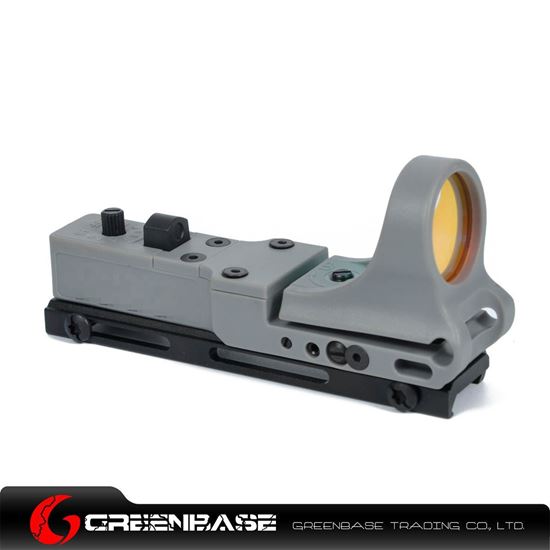 Picture of GB Tactical Railway Reflex Sight Red Dot For 20 Rail Gray NGA1238