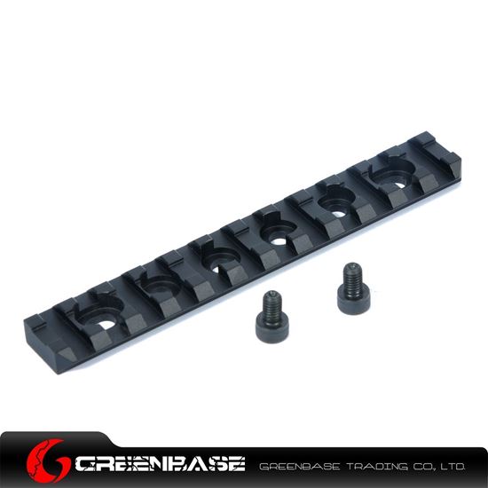 Picture of NB 120mm 20mm Rail Base 12 Slots For Handguard Black GTA1527