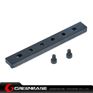 Picture of NB 120mm 20mm Rail Base 12 Slots For Handguard Black GTA1527