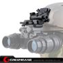 Picture of GB L4 G24 NVG Fast Helmet Mount Breakaway Base Dark Earth NGA1259