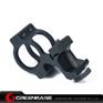 Picture of Unmark Offset Flashlight 1 inch Ring Mount Black NGA0346 