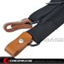 Picture of NB AK Rifle Sling Shotgun Strap Adjustable Webbing Sling With Leather Black NGA1311