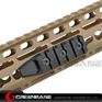 Picture of Unmark Keymod 5 slot rail section for URX 4.0 Black GTA1195 