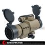 Picture of Tactical M2 1X32 Low Mount Red Dot Rifle Scope with Kill Flash Fit 20mm Weaver Rail Dark Earth NGA0238