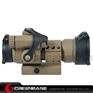 Picture of Tactical M2 1X32 Low Mount Red Dot Rifle Scope with Kill Flash Fit 20mm Weaver Rail Dark Earth NGA0238