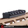 Picture of NB 6 Slots Dual Interface M-LOK Rail Section Black NGA1369