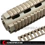 Picture of Ladder 18 Slots Low Profile Rail Covers 4pcs/pack Dark Earth NGA0085 