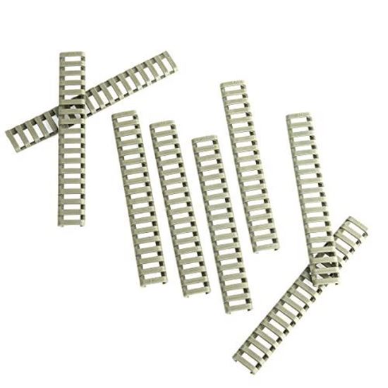 Picture of Ladder 18 Slots Low Profile Rail Covers 8pcs/pack FG  NGA2008