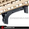 Picture of Unmark CNC Aluminum Alloy Foregrip Angled Grip AR10 AR15 Accessories Fit M-LOK and Keymod System NGA1755